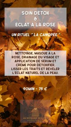 Le Royaume des Sens - Massage éphémère Automne 2025